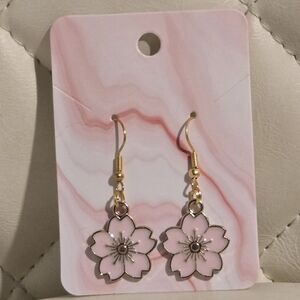 3/$10 Cherry Blossom Pastel Pink Handmade Earrings